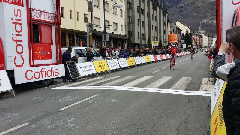 Gloria caleña: Járlinson Pantano conquistó la quinta etapa de la Vuelta a Cataluña