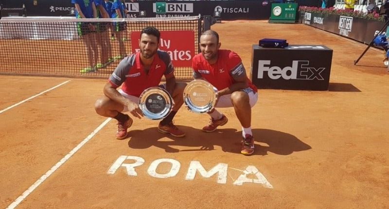 Juan Sebastián Cabal y Robert Farah se coronaron campeones en Masters 1000 de Roma