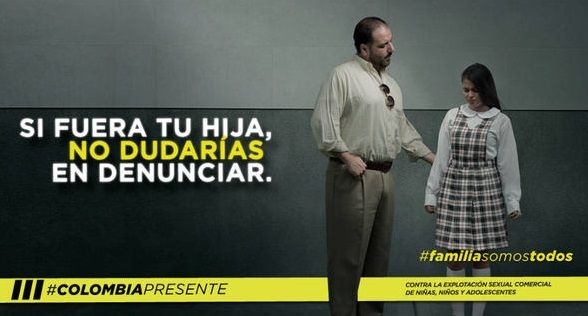 "Colombia Presente": Campaña contra la explotación sexual comercial de niñas, niños y adolescentes