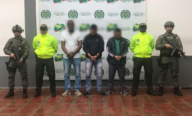 Tres solicitados en extradición por narcotráfico fueron capturados en Cali y Tumaco