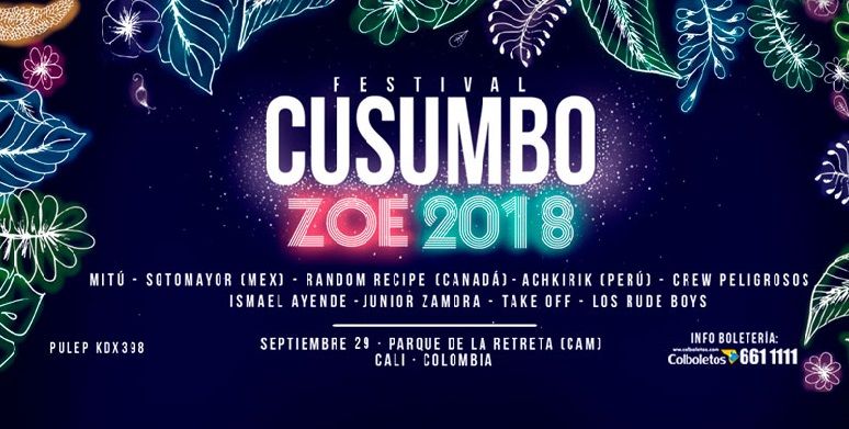 Festival Cusumbo hará vibrar a Cali en septiembre