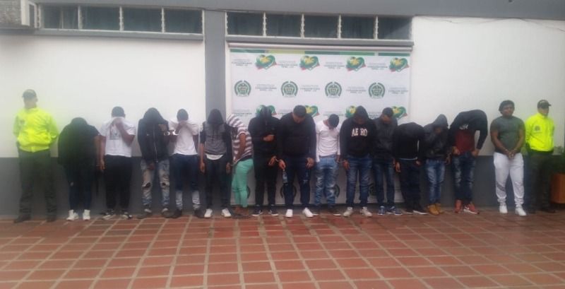 Desarticulada banda “La Gallera”, sindicada en 20 homicidios