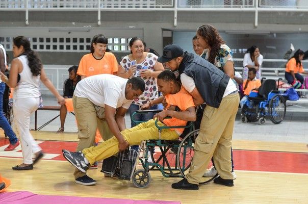 Mire cómo fue el programa deportivo para personas con discapacidad en Cali