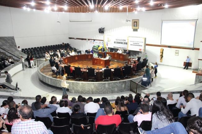 Concejo de Cali rindió cuentas del período 2018 Concejo de Cali rindió cuentas del período 2018