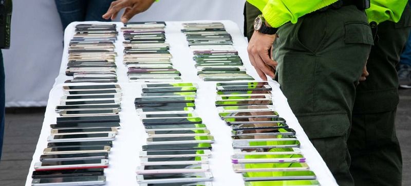 Quien compre celulares robados pueden pagar entre 4 y 12 años de prisión