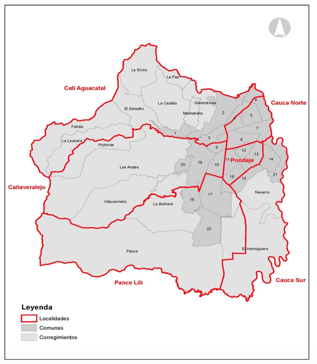 En seis localidades quedaría distribución de Cali Distrito Especial En seis localidades quedaría distribución de Cali Distrito Especial