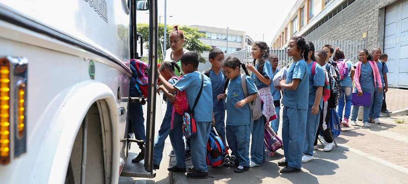 Instituciones Educativas Oficiales tienen garantizado el transporte escolar