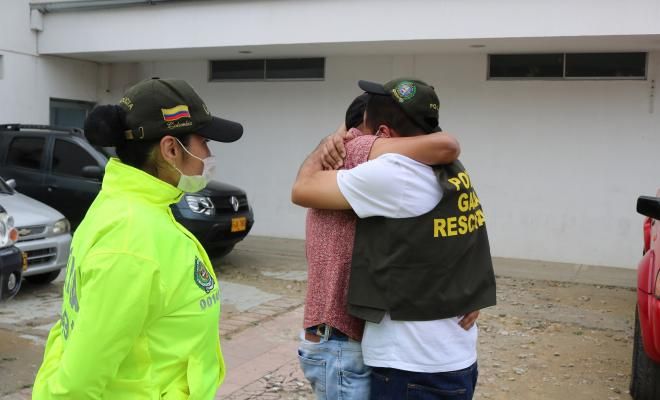 Policía rescató en Cali a comerciante proveniente de Medellín