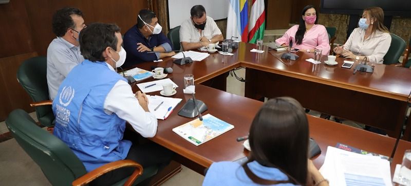 Con cooperación internacional atenderán a migrantes venezolanos Con cooperación internacional atenderán a migrantes venezolanos