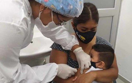 Redoblan esfuerzos para alcanzar meta de vacunación contra sarampión y rubéola