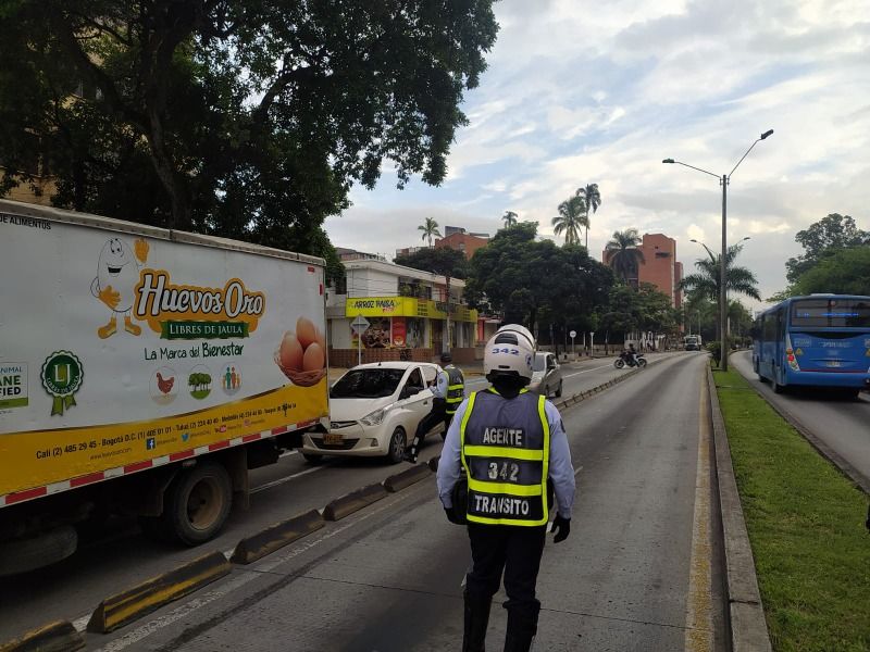 En 2022 van siete agresiones contra agentes de tránsito