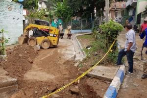 Cuadrillas de Infraestructura atendieron emergencia causada por aguacero del martes