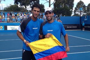 Juan Sebastián Cabal y Robert Farah llegaron a Cincinnati para el US Open