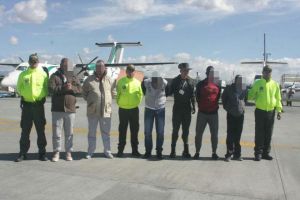 Capturados siete integrantes de red transnacional de narcotráfico solicitados en extradición