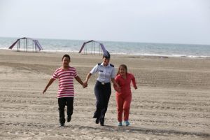 Niños de Asodisvalle cumplieron un sueño con apoyo de la Fuerza Aérea
