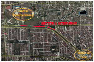 Cerrarán por etapas la Autopista Sur por obras de alcantarillado
