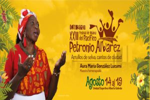 Afiche del Petronio Álvarez enaltece labor de la mujer en la cultura del Pacífico