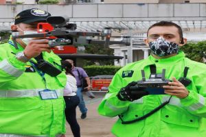 Con flota de drones refuerzan control de aislamiento preventivo