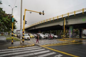 Recuperada red semafórica vandalizada en manifestaciones de 2021