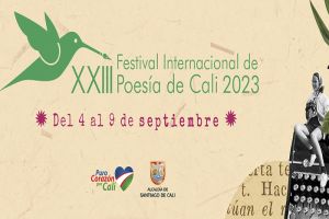 Festival Internacional de Poesía de Cali comienza el 4 de septiembre